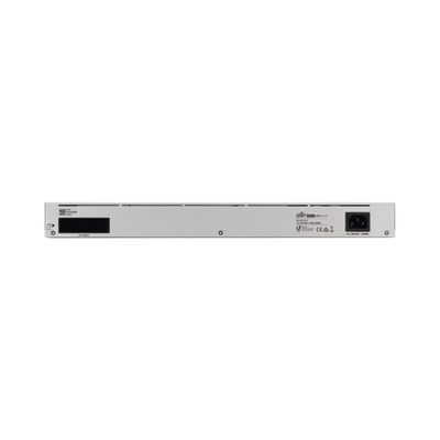 UniFi Switch USW-Pro-24, Capa 3 de 24 puertos Gigabit RJ-45 + 2 puertos 1/10G SFP+, pantalla informativa