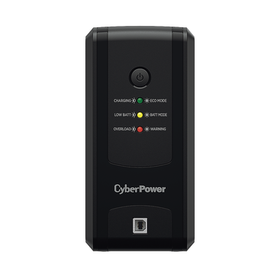 UPS de 1000 VA/500 W, Topología Línea Interactiva, Entrada 120 Vca NEMA 5-15P, y 8 Salidas NEMA 5-15R, Puerto USB, Con Regulador de Voltaje (AVR)