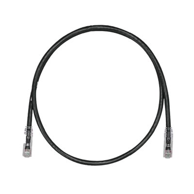 Cable de Parcheo TX6, UTP Cat6, 24 AWG, LSZH, Color Negro, 8 metros