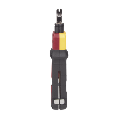Herramienta Ponchadora de Impacto con Cuchilla para Paneles y Bloques de 66/110. Termina y Corta Cables CAT3, CAT5e y CAT6/6A en 1 paso