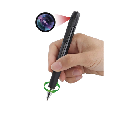 Cámara Oculta en Bolígrafo (Spyce Camera) / Full HD / Grabación de Video y Audio / Captura de Fotos / Soporta Memoria Micro-SD de hasta 64G / Tiempo de Carga Aprox. 1 hora / Tiempo de Trabajo 120 min. / Incluye Cable de Carga.
