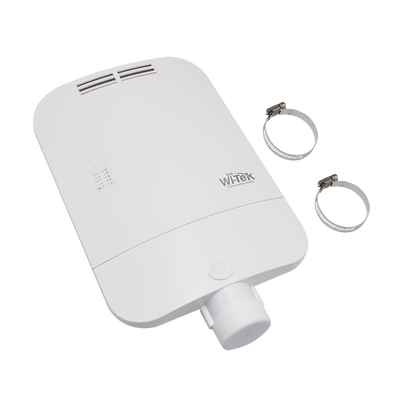 Switch PoE para exterior / No administrable / Con 4 puertos 10/100 Mbsp PoE af/at / 1 Puertos Uplink 10/100 MBPS / Presupuesto 60 W / Ideal para Aplicaciones CCTV