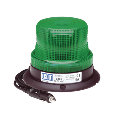 Mini Burbuja Led color Verde Serie X6465 con montaje de succión magnetico