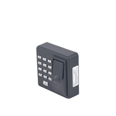 Lector de huella y proximidad con teclado autónomo, 500 huellas/500 tarjetas/8 passwords