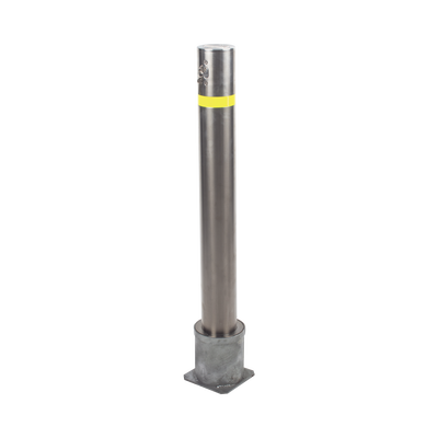 Bolardo Desmontable de Acero Inoxidable de 900 mm de Altura / Ideal para aplicaciones de delimitaciones vehiculares y peatonales