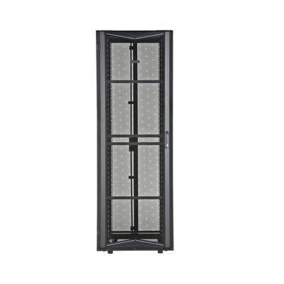 Gabinete FlexFusion para Centros de Datos, 45 UR, 800 mm de Ancho, 1200 mm de Profundidad, Fabricado en Acero, Color Negro