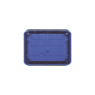 Luz de advertencia de 9x7", Color Azul, Ideal para Ambulancias