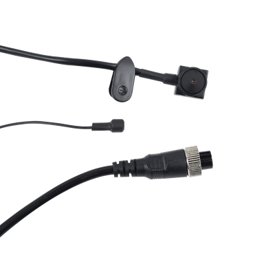 Cámara Pinhole para videovigilancia móvil análogica de 1000TVL. Solución para interior con micrófono.