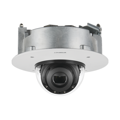 Cámara IP Domo Interior 2MP /Fácil de Instalar en Plafón/ Lente Motorizado 2.8-12mm / IR 50M / WDR 150db / H.265 & WiseStream II