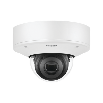 Cámara IP Domo Interior Antivandálica 2MP /Fácil Instalación en Prlafón / Lente Motorizado 2.8-12mm / IR 50M / WDR 150db / H.265 & WiseStream II