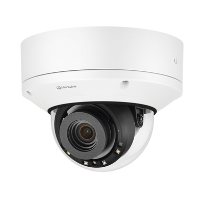 Cámara IP Tipo Domo Interior 6MP / Lente Motorizado 2.8 - 8.4mm / WDR 120db / IP66 / IK08 / H.265 & WiseStream