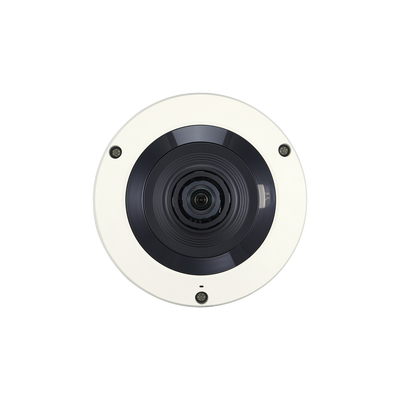 Fisheye IP Interior 6 Megapixel / WDR 120dB / IR 15m / PTZ Digital 8X / Video Analíticos Avanzados / Entrada y Salida de Audio y Alarma