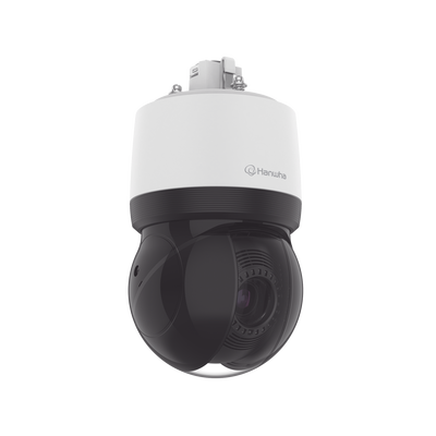 Cámara PTZ IP antivandálica 4K / IR 200m / 25x Zoom Óptico / IP66 / NEMA 4X / Auto tracking / H.265 & WiseStream