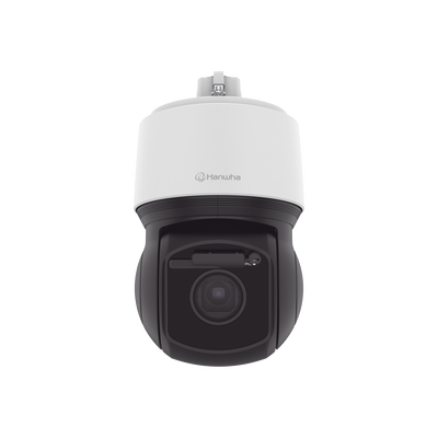Cámara PTZ IP antivandálica 4K / 30x Zoom Óptico / IR 200m / Exterior IP66 / NEMA4X / Auto tracking / H.265 & WiseStream / Wiper incluido