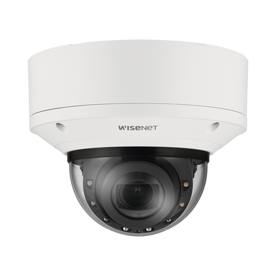 Cámara Domo 6MP con Inteligencia Artificial, Antivandalica / Lente Motorizado de 10.9 a 29mm / IR 70m / WDR 120dB / MicroSD / IP67 / IP6K9K / NEMA4X