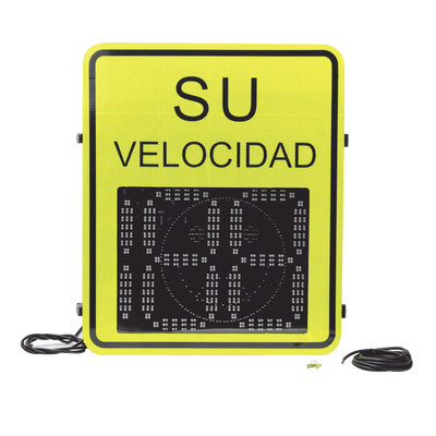 Radar Medidor de Velocidad de 3 Dígitos / Doble salida de Relevador / Tarjeta Micro SD / Puerto de red TCP IP / Detección de Exceso de Velocidad / Integración con Cámara.