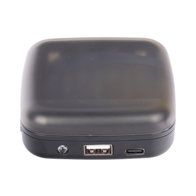 Power bank y Cargador para baterías 2 en 1, carga individual y/o simultánea hasta 4 baterías, (AA y AAA, Ni-MH y Li-Ion)