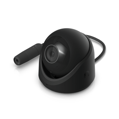 Cámara de Seguridad Turret Color Negro / Alimentación PoE/ Resistente a Manipulaciones IK04/ Sensor de Imagen 1/1.8" 8MP/ Ajuste Manual 3 Ejes