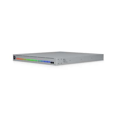 Enterprise Campus 24 PoE, Switch Empresarial Etherlighting™ PoE+++ Capa 3 de 24 Puertos (16 x 10 GbE y 8 x 2.5 GbE) y 2 Puertos SFP28 de 25 G de Alta Disponibilidad
