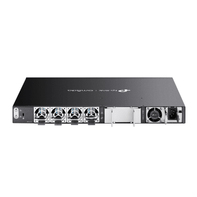 Switch Omada L3 SDN Administrable / 48 puertos Gigabit y 6 puertos SFP+ / Presupuesto PoE 1440 W / Funciones RIP, VRRP, Servidor DHCP / Administración centralizada OMADA / Fuente Redundante