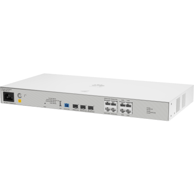 OLT Mini FTTh eKit 2 Puertos GPON (Incluye módulos C+) + 1 Puerto Uplink XGS-PON + 4 Puertos WAN/LAN Gigabit + 4 Puertos LAN Gigabit / All-In-One (Router, Switch, OLT, Controladora) / Gestión desde la Nube / Libre de licenciamiento
