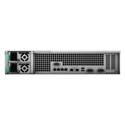 RackStation RS3621xs+ | 12 Bahías | Procesador Intel Xeon D-1541 8 Núcleos | 8 GB DDR4 ECC | Dual 10GbE | Alimentación Redundante | Escalable a 36 Bahías | Garantía 3 Años.