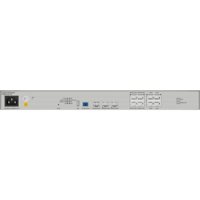 OLT Mini FTTh eKit 2 Puertos GPON (Incluye módulos C+) + 1 Puerto Uplink XGS-PON + 4 Puertos WAN/LAN Gigabit + 4 Puertos LAN Gigabit / All-In-One (Router, Switch, OLT, Controladora) / Gestión desde la Nube / Libre de licenciamiento