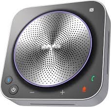 MAXHUB BM35 Altavoz Bluetooth para Conferencias - Micrófono Omnidireccional 360°, Alcance 6m, Cancelación de Ruido con IA, Sonido Hi-Fi, Conexión USB-C/Dongle, Batería 30h. Speakerphone Profesional para Zoom, Teams y Salas de Juntas Grandes.