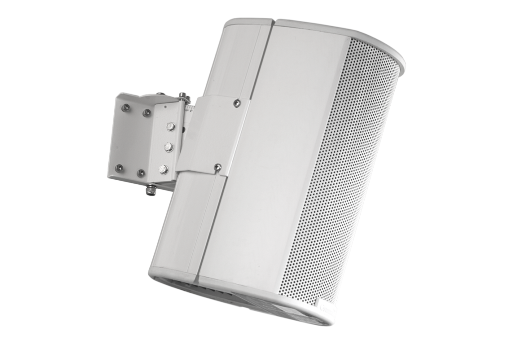 BIAMP ENT203B Altavoz de columna ENTASYS 200, 2 vías, 3 controladores LF. resistente a la intemperie, 75 W continuos, 300 W pico 16 Ω, 70/100 V color blanco1 Pieza