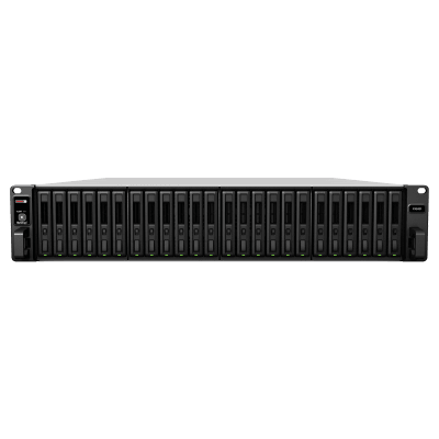 Unidad de Expansión FX2421 para Synology FlashStation | 24 Receptáculos de Unidad 2.5" | Compatible con SSD SATA SAT5200 | Diseño de Alta Fiabilidad | Fuentes de Alimentación Redundantes.