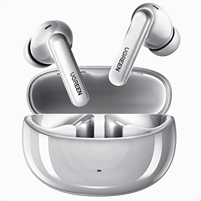 Auriculares Inalámbricos HiTune T3 Pro con Cancelación Activa de Ruido / Bluetooth 5.4 / Autonomía 30 Horas con Estuche / USB-C / Carga Rápida / AAC-SBC.