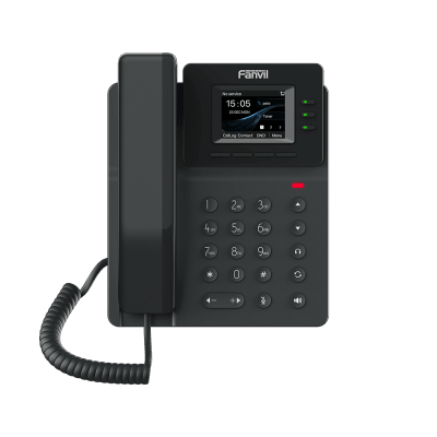 TELEFONO IP WI-FI PANTALLA A COLO 2.4 , 4 LINEAS SIP, CONFERENCIA 6 VIAS