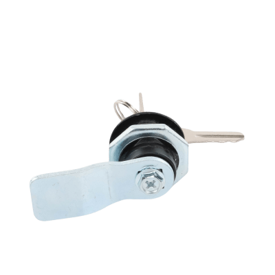 Cerradura con Paleta Metálica con 2 llaves para Gabinetes de Acero.