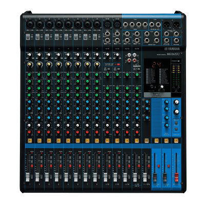Mezcladora de Audio / 16 Canales / 10 Entradas de Micrófono / Efectos SPX Digitales / Interfaz USB 2x2 / 4 Buses Auxiliares