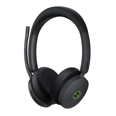 Diadema Inalambrica BH74 Teams USB C/A de Yealink con Tecnología de 6 Micrófonos y Acoustic Shield 3.0 para Voz Clara