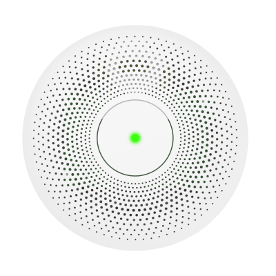 Detector de Humo Interlink / Doble Tecnología de Sensor de Luz / Alarma Auditiva 85dB / Batería de Litio 10 Años / Autoverificación / Control Remoto Inalámbrico / Interconectable 30 Dispositivos