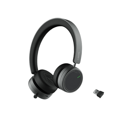 Auricular Inalámbrico LINKVIL DH50-B con Bluetooth 5.4 y Micrófono Retráctil con Cancelación de Ruido