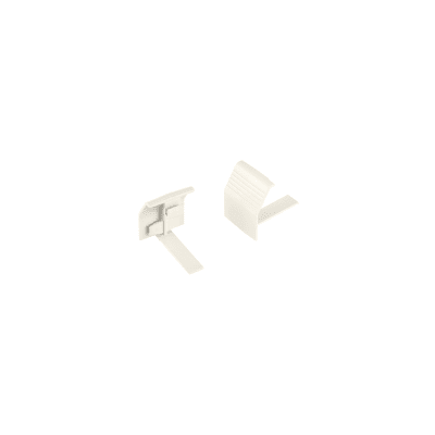 Unión recta de base, para uso con canaleta T70, Material PVC Rígido, Color Blanco