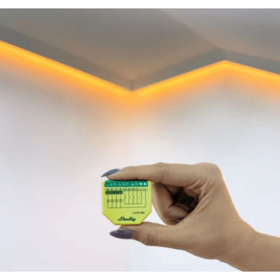 Controlador inteligente inalámbrico WIFI para tiras LED RGB, RGBW/ Nube P2P / Medición de consumo/ Soporta Google y Alexa / 12A