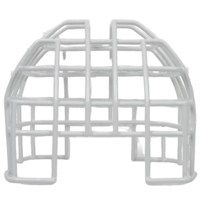 Protector De Rejilla Anti Vandalismo Y Golpes Accidentales, Color Blanco, Para Sirenas/Estrobos/Bocinas System Sensor, Montaje En Superficie, 7.49"Altox6.74"Anchox6.09"Profundidad