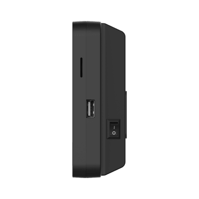 Terminal Min Moe WiFi / Touch de Reconocimiento Facial y Huella con Batería de Respaldo Incluida / ASISTENCIA y Control de ACCESO / 1500 Rostros, 3,000 Huellas y 3,000 tarjetas / Lee códigos QR / Videoportero / Detección de Cubreboca