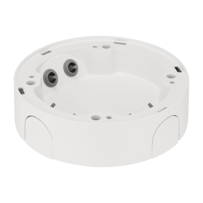 Montaje tipo caja de conexión a prueba de agua compatible con camaras tipo Domo Hanwha serie XNV-60 / XNV-80 / XNV-C