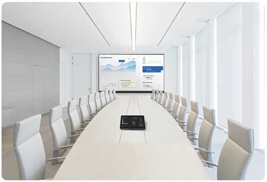 MAXHUB LX120V07 Pantalla LED 120" All-in-One | Video Wall Comercial Full HD Integrado. Diseño Ultra Delgado, Audio de Studio y Screen Sharing Inalámbrico. Solución Visual Profesional de Gran Formato para Salas de Juntas, Conferencias y Auditorios