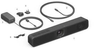 LOGITECH MeetUp 2 arra de videoconferencia 4K con IA para salas pequeñas, huddle rooms y espacios de colaboración modernos