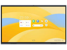 MAXHUB S6520 Monitor Interactivo de 65" 4K | Android 14 Certificado EDLA | Cámara 50MP y 8 Micrófonos, cancelación de eco acústico (AEC) | 50 Puntos Táctiles, 8GB RAM, 128GB ROM | Sonido 40W y NPU para Videoconferencia Profesional y Colaboración