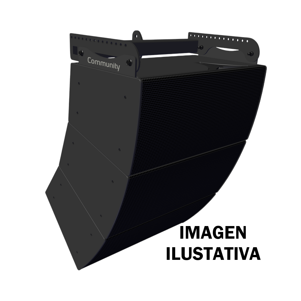 BIAMP Community IV6-1122/05B Altavoz profesional 2 vías, 800W PGM, sensibilidad 102dB, respuesta 40Hz-18.5 KHz.. Perfecto para eventos y espacios comerciales. Compra Community con garantía oficial y envío inmediato, Disponible en color blanco y negro