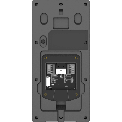 Videoportero IP Inteligente GDS3727 / Wi-Fi 6 de doble banda / 2K Ultra HD 4MP / IA ISP con Análisis de Comportamiento / 127° Campo de Visión / Múltiples Métodos de Apertura (PIN, IC/ID, NFC, BLE, QR) / IP66 IK07 (Plá