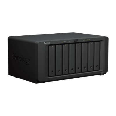 Servidor de Almacenamiento NAS Synology DiskStation DS1823xs+ | 8 Bahías | 144 TB Bruto | Expansión hasta 324 TB | 10GbE | RAID F1,0,1,5,6,10 | Caché SSD.