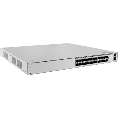 Switch eKit Core para Fibra Óptica Administrable Capa 3 / 16 puertos SFP 10 Gbps + 8 Puertos SFP28 25 Gbps / Capacidad de Conmutación 1,120 Gbit/s / Gestión Gratuita desde la Nube / Sin Licenciamiento / Ruteo Dinamico (RIP, OSPF, IS-