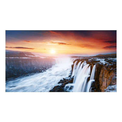 Pantalla Profesional LED de 55" para Video Wall, Full HD (1080p), HDMI/DP / 700 nits / Bisel Ultra Delgado de 0.44mm. Compatible con montajes VESA